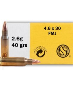 Sellier & Bellot 4.6x30mm Ammo 40 Grain Full Metal Jacket