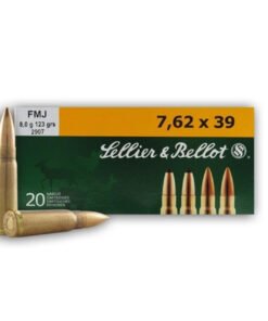 Sellier & Bellot 7.62x39 Ammo 124 Grain Full Metal Jacket