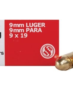 Sellier & Bellot 9mm Luger Ammo 124 Grain Full Metal Jacket